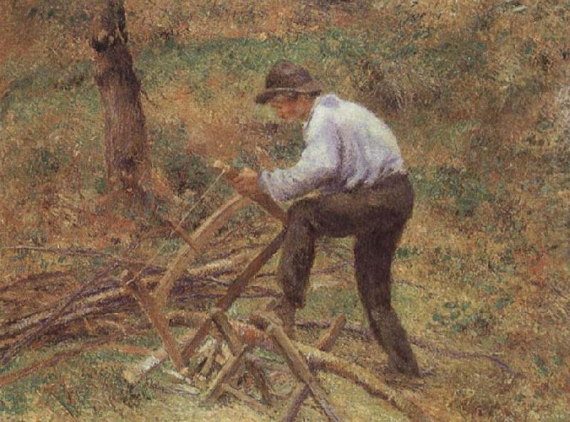 Camille Pissarro The Woodcutter oil painting picture